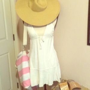 Small Lucky Brand terry cloth bathing suit cover